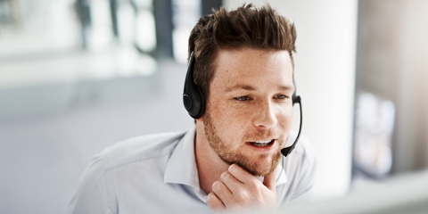 Whatever the query, this customer service rep will ensure an effective resolution