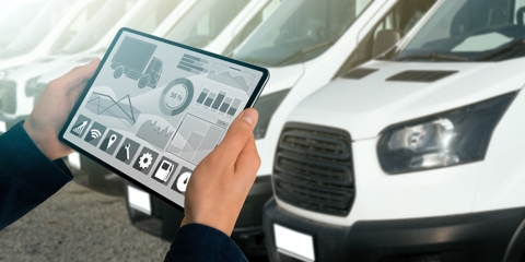 Fleet management - stock photo