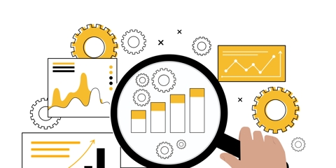 Analysis of graphs and charts