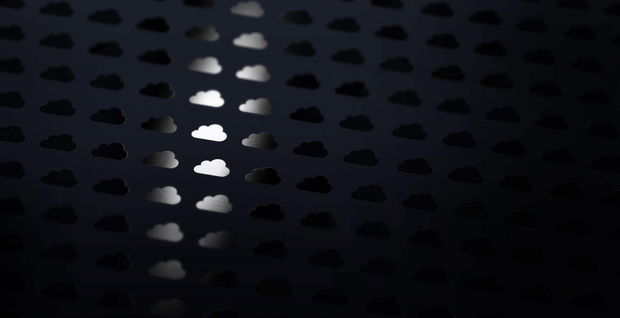 A cloud pattern of spot uv varnish print on note paper background